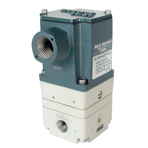 T2000 - electronic pressure control regulators, electronic pressure controller, motorized pressure regulator - pneumatic transducers, ep transducer